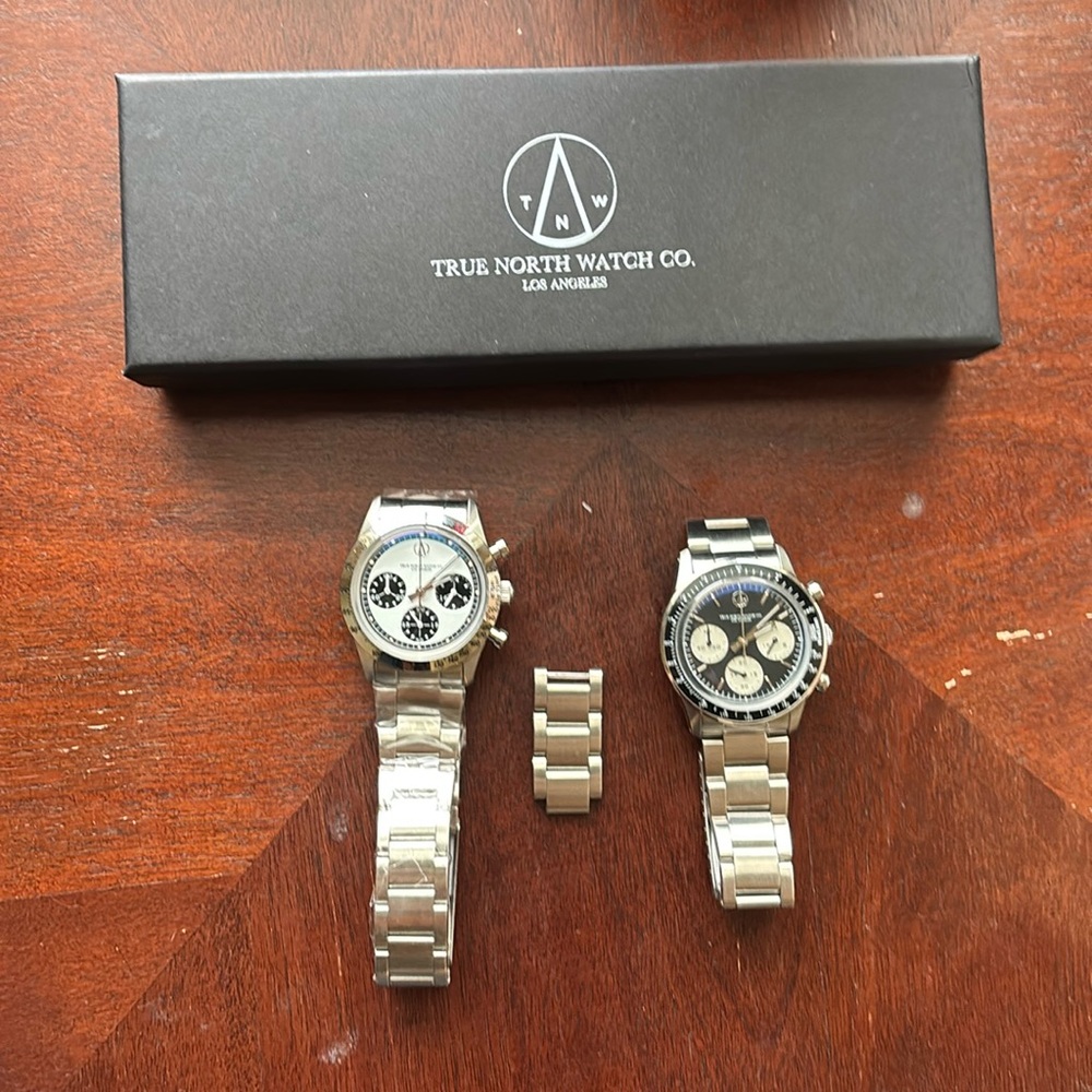 True North Watch Company Vintage Rally Timer Paul Newman Daytona